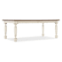 Hooker Furniture Americana 80" Wide Oak Table Daisy / Honey
