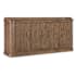 Hooker Furniture Americana 78" Wide Oak Buffet Honey / Antique Bronze