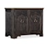 Hooker Furniture Americana 38" Wide Oak Nightstand Molasses / Honey / Antique Bronze