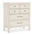 Hooker Furniture Americana 42" Wide 6 Drawer Cedar and Oak Dresser Daisy / Antique Bronze