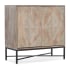 Hooker Furniture Commerce and Market 36" Wide Mango Cabinet with Metal Base Light Natural
