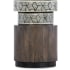 Hooker Furniture Vector 16" Wide Wood Top Mango Accent Table Dark Wood