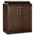 Hooker Furniture Commerce and Market 36" Wide 1 Drawer Elm Wood Storage Furniture with Pullout Drawer Dark Elm / Gold