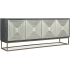 Hooker Furniture Dimensions 80" Wide Mango Accent Cabinet with Soft Close Black