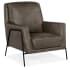 Hooker Furniture CC 31" Wide Metal Framed Leather Accent Chair Ankur Meteor