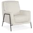 Hooker Furniture CC 31" Wide Metal Framed Fabric Accent Chair Woolens Snow