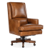 Hooker Furniture EC 26" Wide Leather Adjustable Executive Office Chair Voyage Cedar
