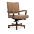 Hooker Furniture EC 24" Wide Leather Executive Office Chair Venerando Latte