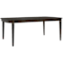 Hooker Furniture Asher Park 117" Wide Wood Top Wood Veneer Table Piano Brown