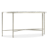 Hooker Furniture Jules 58" Wide Marble Top Iron Console Table Marble / White / Gray / Gold