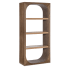 Hooker Furniture Nevis 36" Wide 3 Shelf Oak Veneer Bookcase Medium Oak