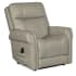 Hooker Furniture 34" Wide Leather Recliner Table Gray