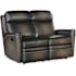 Hooker Furniture Hamilton 56" Wide Leather Sofa with USB Ports Sarzana Castle