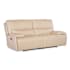 Hooker Furniture Kramer 87" Wide Leather Sofa Oslo Ivory