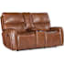Hooker Furniture Crosby 71" Wide Leather Sofa with Rounded Mailbox Arms Giotto