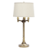House of Troy Lancaster Six Way Table Lamp Antique Brass
