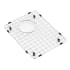 Houzer Bottom Grid 13" L x 16-1/2" W Stainless Steel Basin Rack Stainless Steel