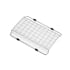 Houzer Bottom Grid 12" L x 8-1/2" W Stainless Steel Basin Rack Stainless Steel