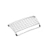 Houzer Bottom Grid 12-1/2" L x 8-5/8" W Stainless Steel Basin Rack Stainless Steel