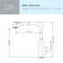 Houzer-CORPO-554-Dimensional Diagram