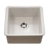 Houzer Platus 19-1/8" Undermount Single Basin Fireclay Bar Sink Biscuit