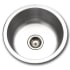 Houzer Hospitality 17-1/2" Drop In Single Basin Stainless Steel Bar Sink with Basket Strainer Stainless Steel