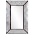 Howard Elliott 36" x 24-1/2" Rectangular Metal Framed Accent Mirror Silver