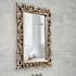 Howard Elliott Chateau 31-1/2" W x 42" H Rectangular Framed Bathroom Mirror French Pewter