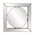 Howard Elliott Lula 12" W x 12" H Square Glass Framed Bathroom Mirror N/A