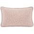 Howard Elliott Subtlety 22" x 14" Polyester and Rolefin Covered Polyester Filled Accent Pillow Blush