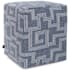 Howard Elliott Mistify Cube Ottoman Cover - Cover Only Denim