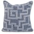 Howard Elliott Mistify 24" x 24" Polyester and Rolefin Covered Polyester Filled Accent Pillow Denim
