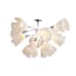 Hubbardton Forge Mobius 12 Light 38" Wide Semi-Flush Ceiling Fixture Sterling