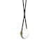 Hubbardton Forge Derby 11" Wide Pendant Black / Antique Brass / Black