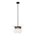 Hubbardton Forge Eos 4 Light 12" Wide Chandelier Black