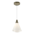 Hubbardton Forge Mobius 8" Wide Mini Pendant Soft Gold