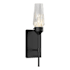 Hubbardton Forge Luma 15" Tall Wall Sconce Black