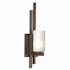 Hubbardton Forge Ondrian 17" Tall Wall Sconce Bronze / Opal