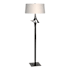 Hubbardton Forge Antasia 59" Tall Buffet Floor Lamp Black / Flax