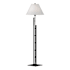 Hubbardton Forge Metra 58" Tall Buffet Floor Lamp Black / Natural Anna