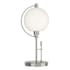 Hubbardton Forge Pluto 20" Tall Buffet Table Lamp Sterling / Opal Glass