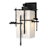 Hubbardton Forge Tura 16" Tall Outdoor Wall Sconce Coastal Black