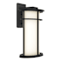 Hubbardton Forge Province 15" Tall Outdoor Wall Sconce Coastal Black
