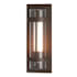 Hubbardton Forge Torch 26" Tall Outdoor Wall Sconce Coastal Bronze / Seedy