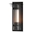 Hubbardton Forge Torch 26" Tall Outdoor Wall Sconce Coastal Black