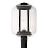 Hubbardton Forge Fairwinds 19" Tall Post Light Coastal Black