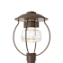 Hubbardton Forge Mason 17" Tall Post Light Coastal Bronze