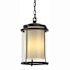 Hubbardton Forge Meridian 10" Wide Semi-Flush Outdoor Mini Penant Coastal Black