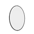 Hubbardton Forge Beveled Oval 22-5/16"W x 31-11/16"H Oval Beveled Aluminum Accent Mirror Black