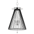 Hudson Valley Lighting Cagney 4 Light 18" Wide Pendant Polished Nickel / Black